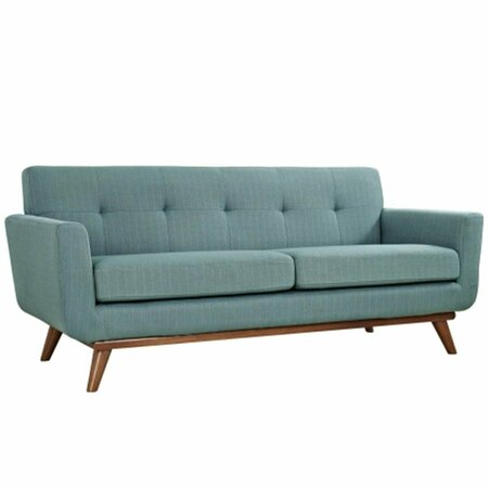 EAST END IMPORTS Engage Upholstered Loveseat- Laguna EEI-1179-LAG